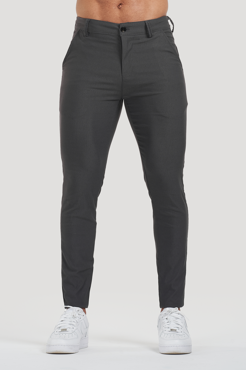 Calça Alfaiataria Masculina Luca Milano Cinza