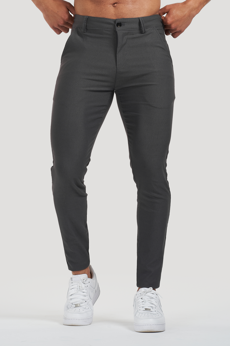 Calça Alfaiataria Masculina Luca Milano Cinza