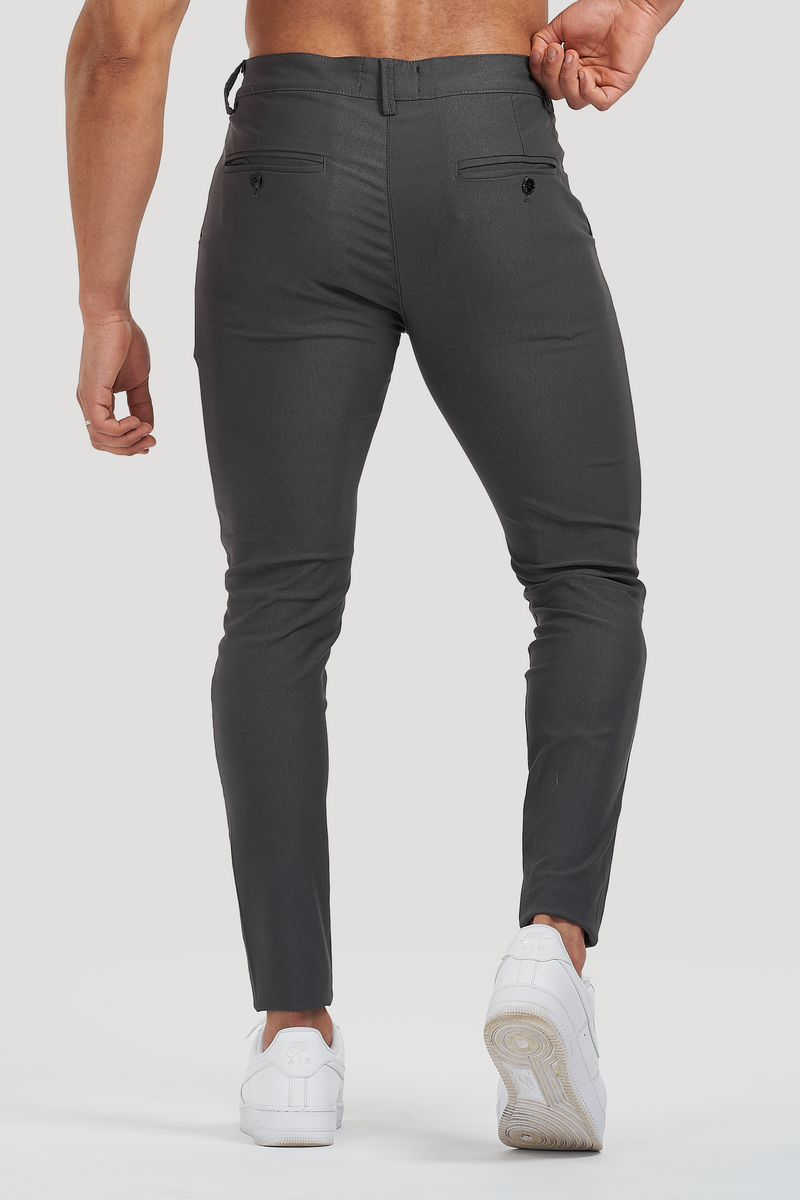 Calça Alfaiataria Masculina Luca Milano Cinza