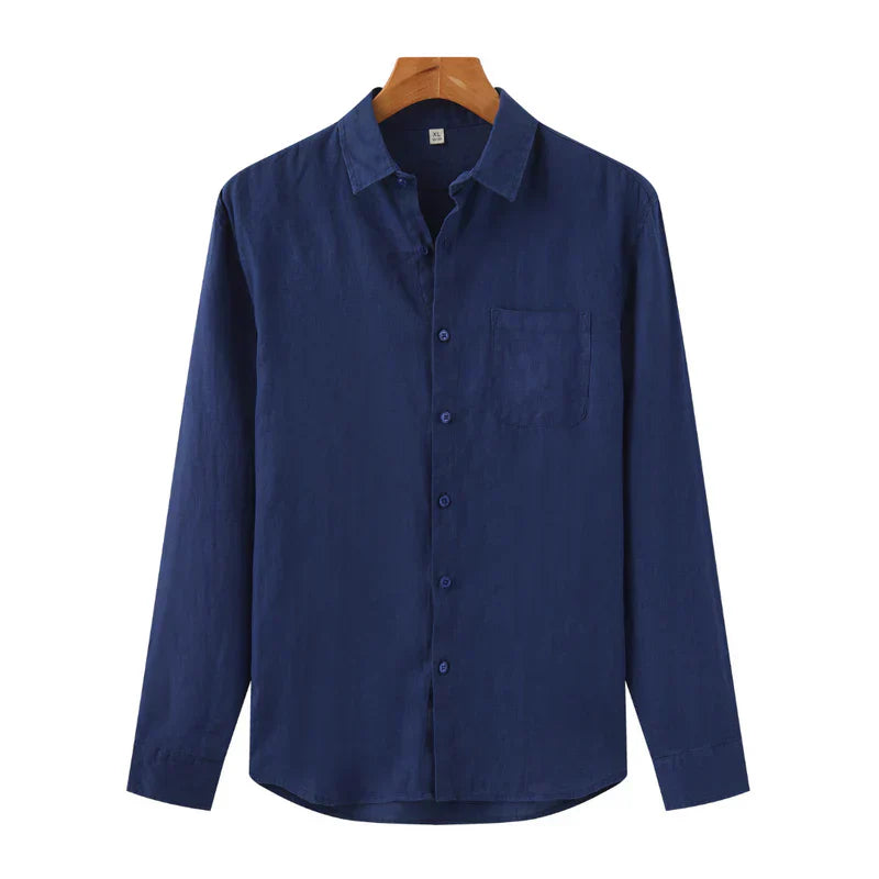 Camisa Masculina de Linho Elite