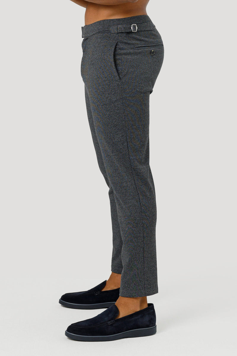 Calça Alfaiataria Luca Amalfi Cinza Chumbo