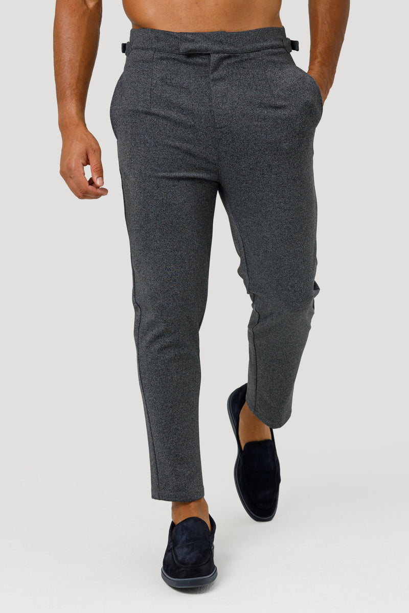 Calça Alfaiataria Luca Amalfi Cinza Chumbo