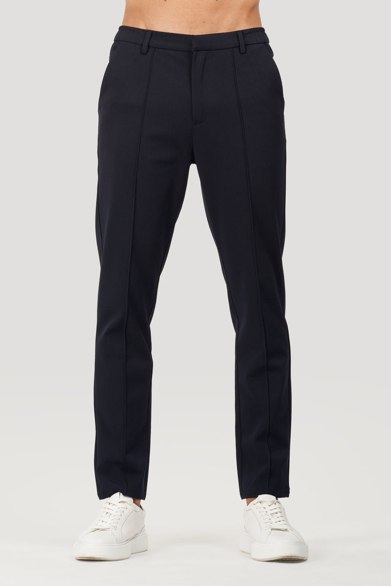 Calça Alfaiataria Masculina Capri Luca Azul Marinho