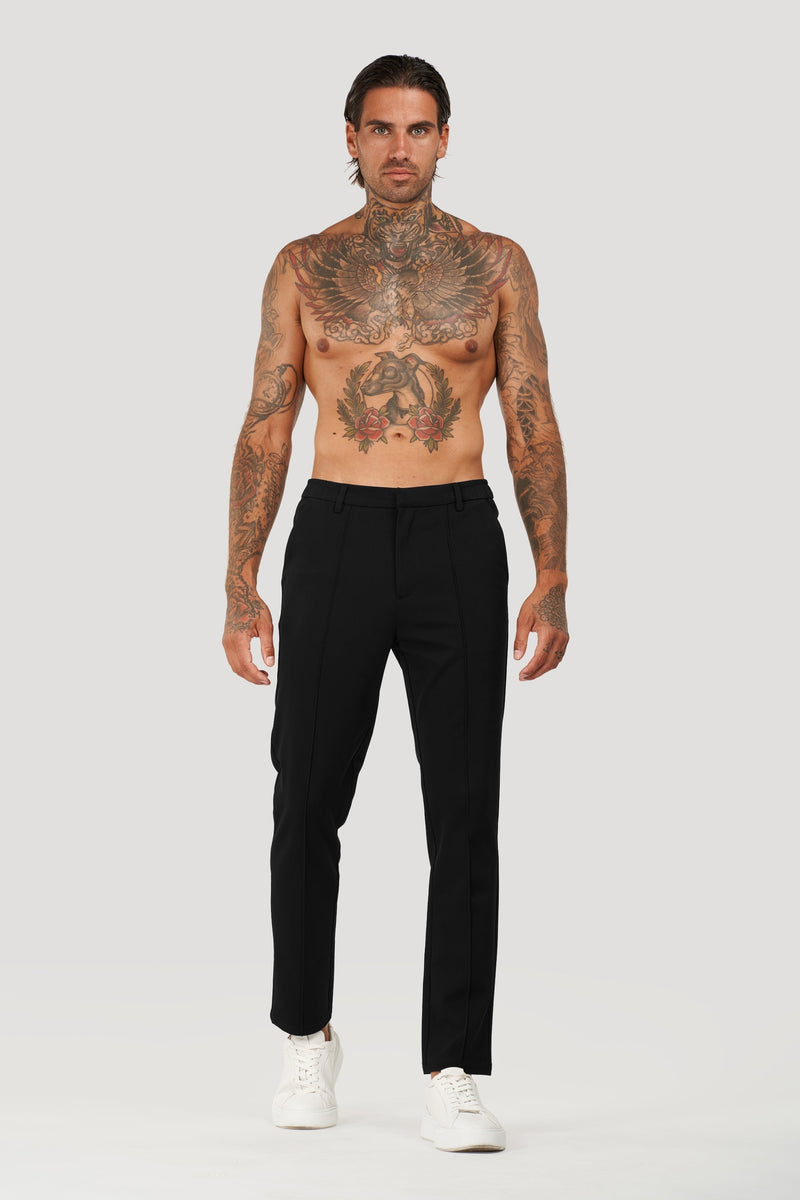 Calça Alfaiataria Masculina Capri Luca Preta
