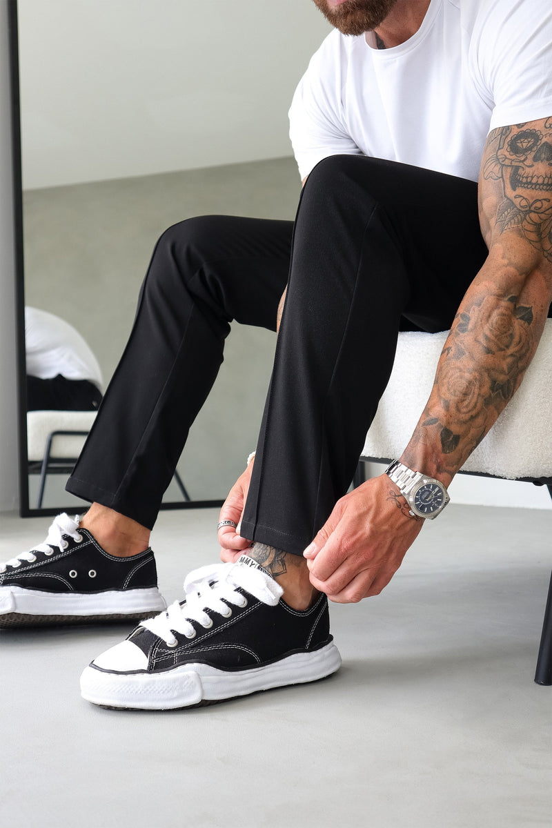 Calça Alfaiataria Masculina Capri Luca Preta