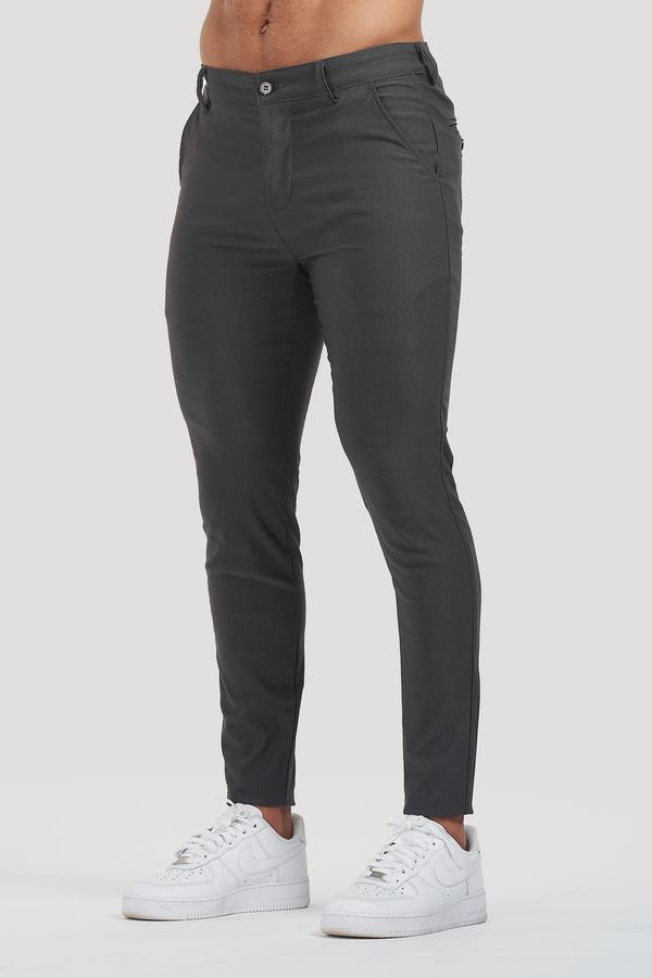 Calça Alfaiataria Masculina Luca Milano Cinza