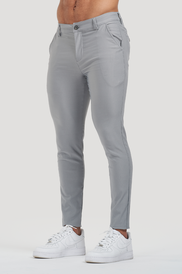 Calça Alfaiataria Masculina Luca Milano Cinza