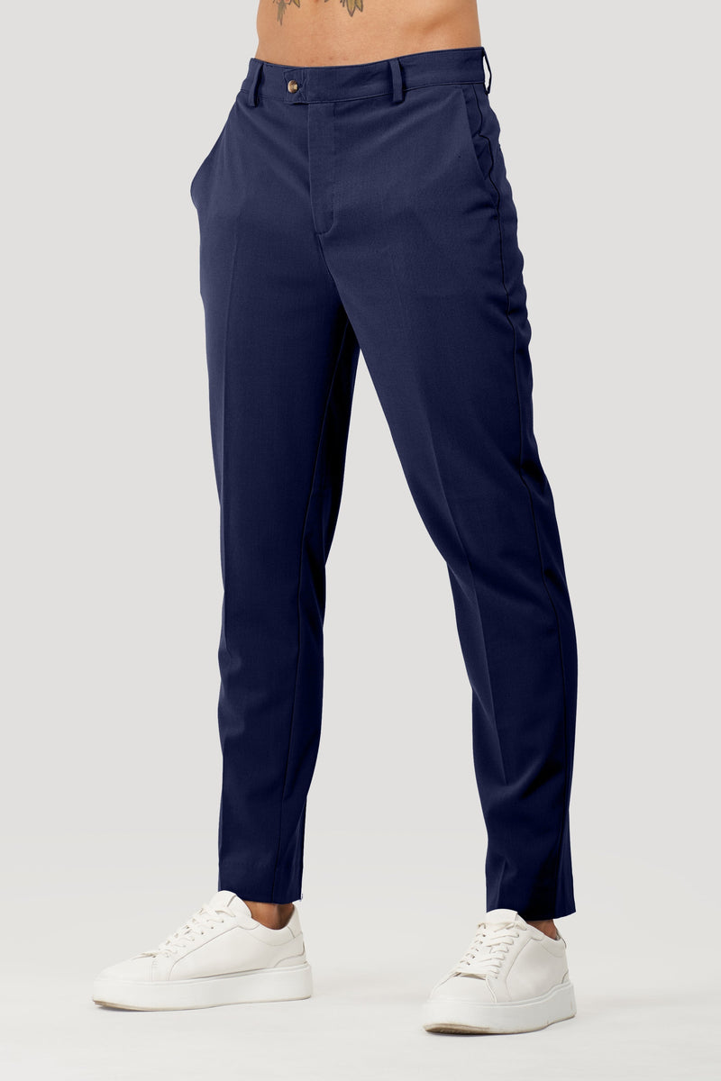 Calça Alfaiataria Masculina Milano Luca Azul Marinho
