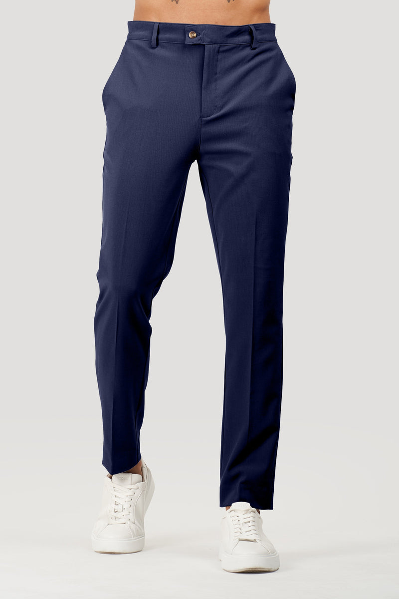 Calça Alfaiataria Masculina Milano Luca Azul Marinho