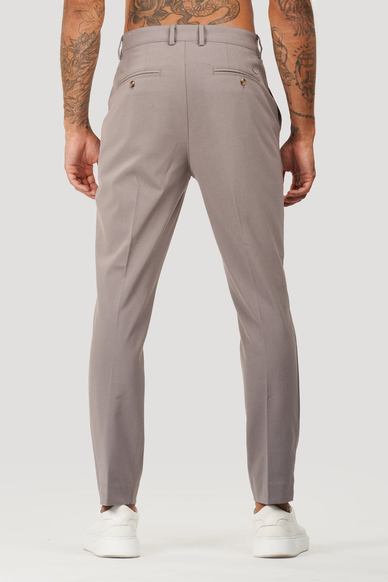 Calça Alfaiataria Masculina Milano Luca Cinza