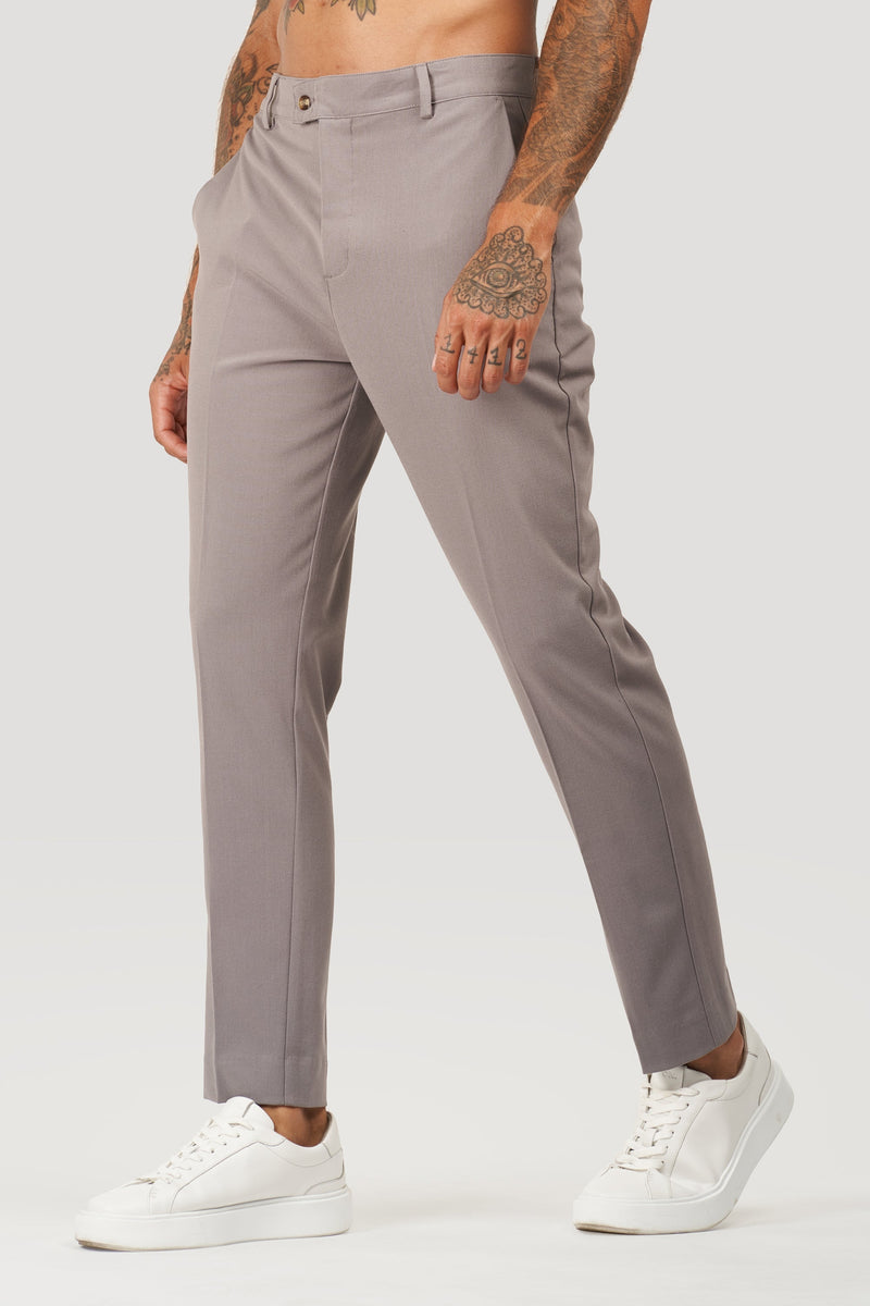 Calça Alfaiataria Masculina Milano Luca Cinza