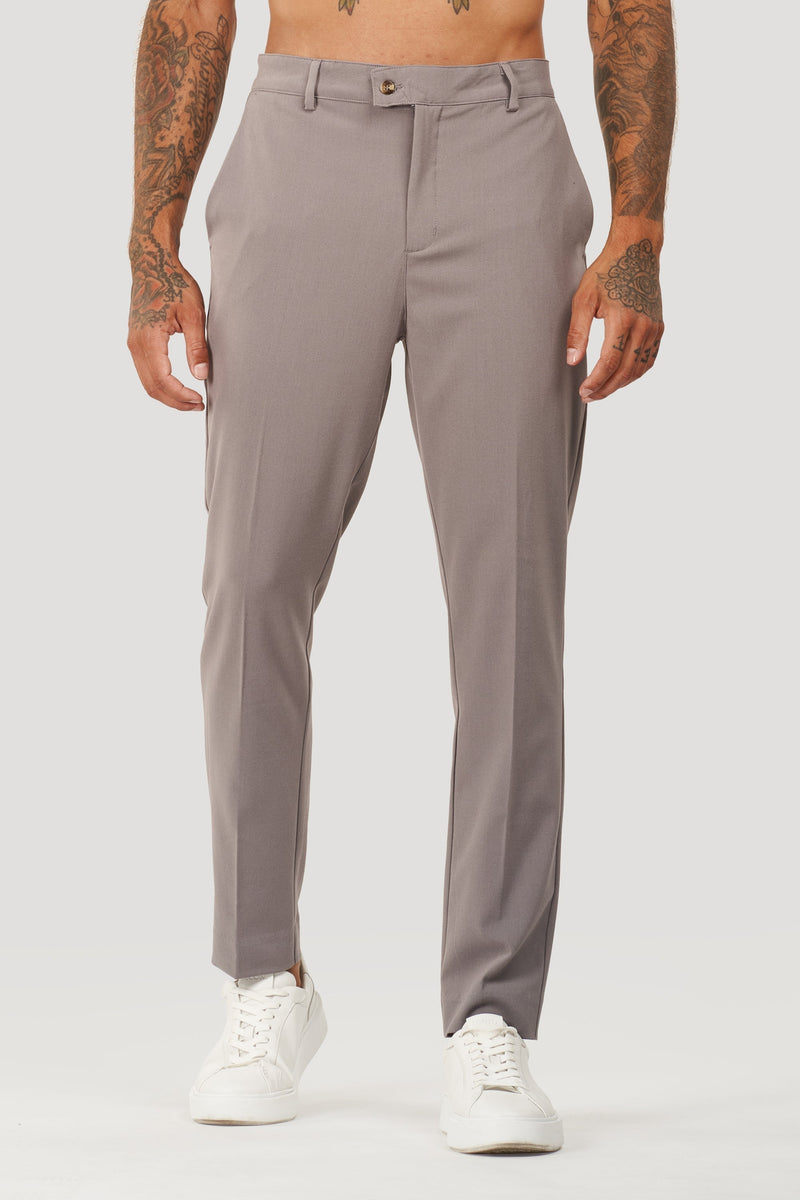 Calça Alfaiataria Masculina Milano Luca Cinza