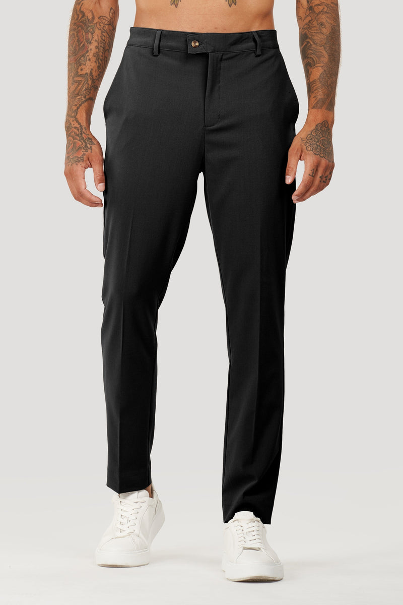 Calça Alfaiataria Masculina Milano Luca Preta