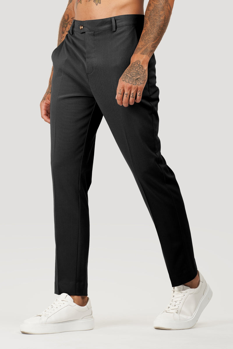 Calça Alfaiataria Masculina Milano Luca Preta