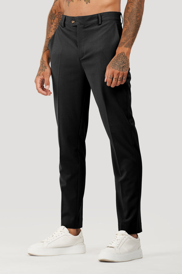 Calça Alfaiataria Masculina Milano Luca Preta