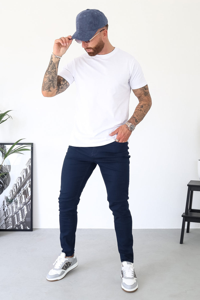 Calça Jeans Masculina Luca Azul Marinho