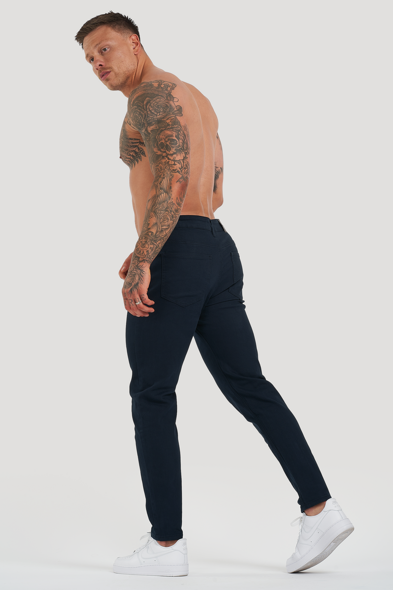 Calça Jeans Masculina Luca Azul Marinho