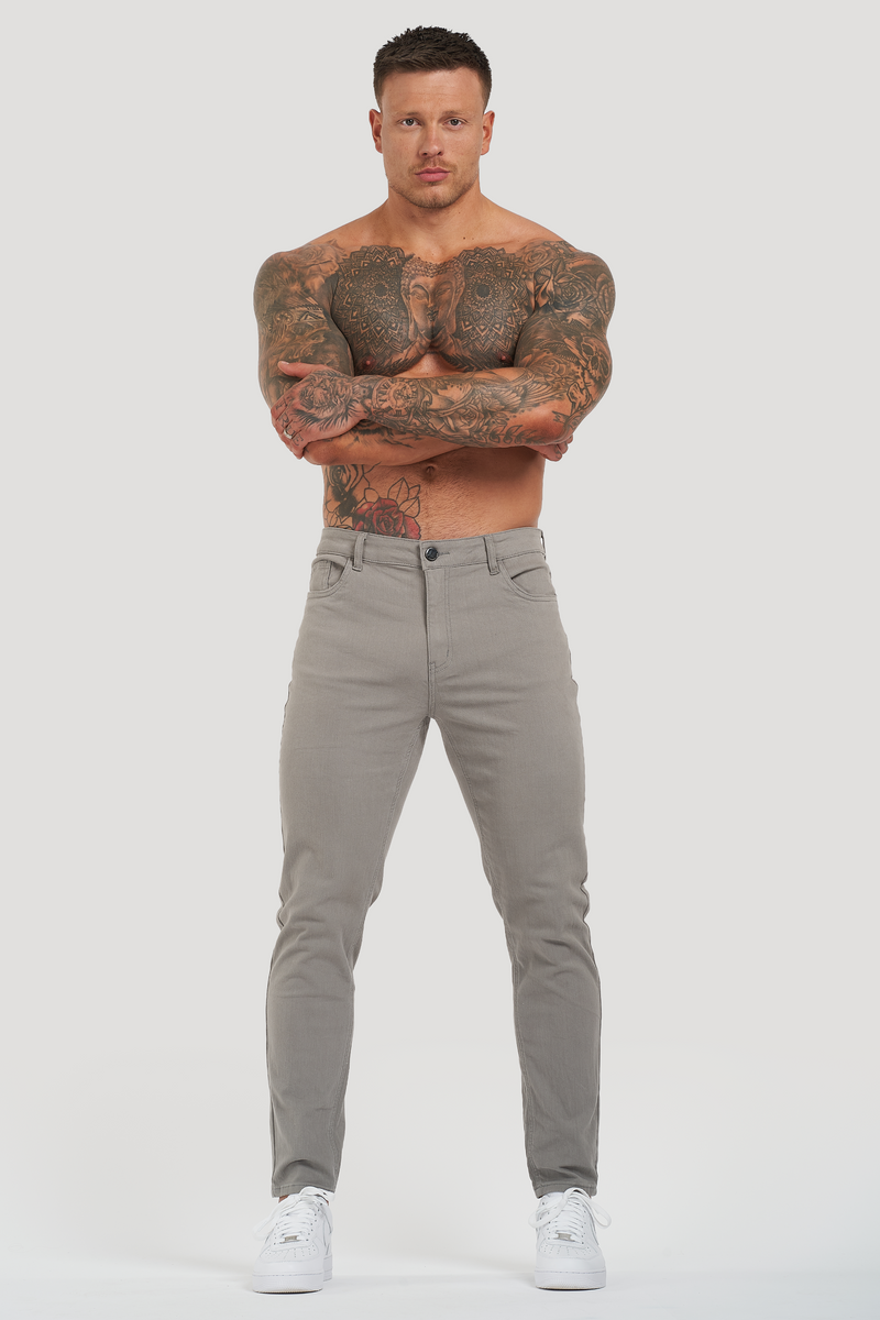 Calça Jeans Masculina Luca Cinza