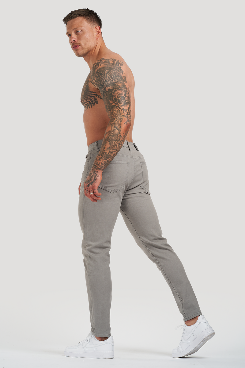 Calça Jeans Masculina Luca Cinza
