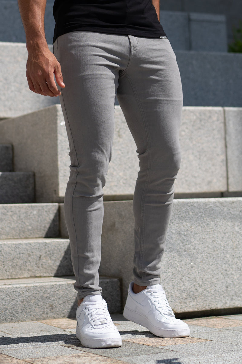 Calça Jeans Masculina Luca Cinza