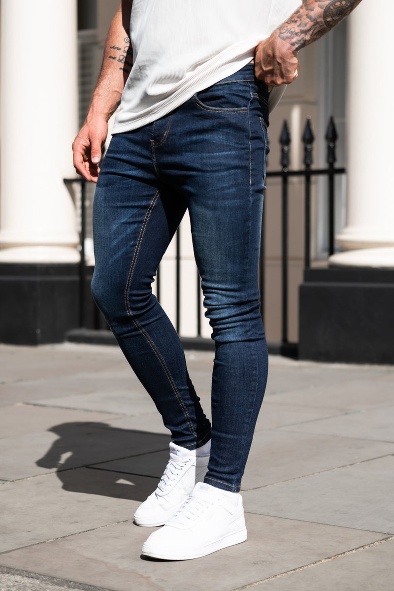 Calça Jeans Masculina Luca Lorenzzo Azul Escuro