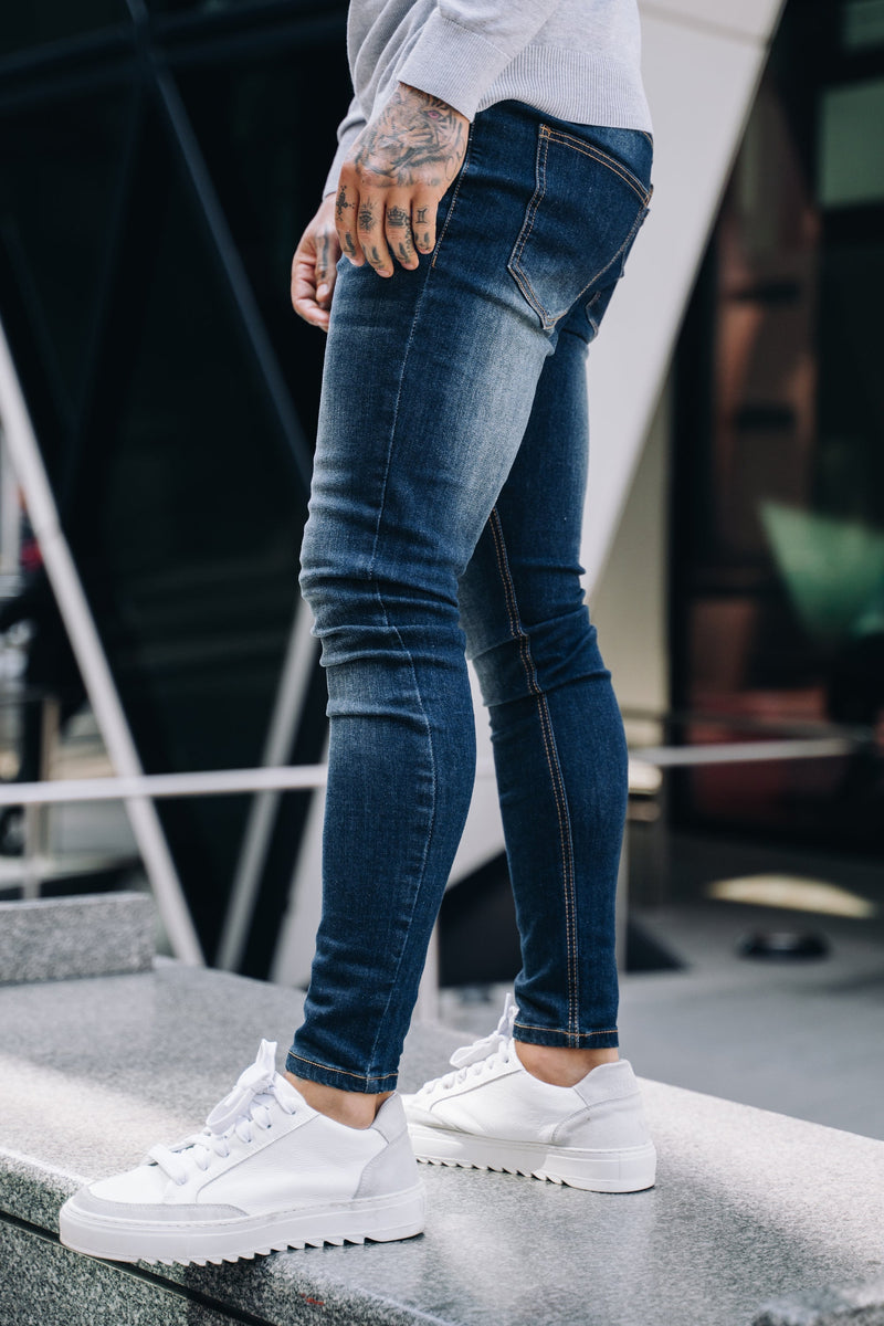 Calça Jeans Masculina Luca Lorenzzo Azul Escuro