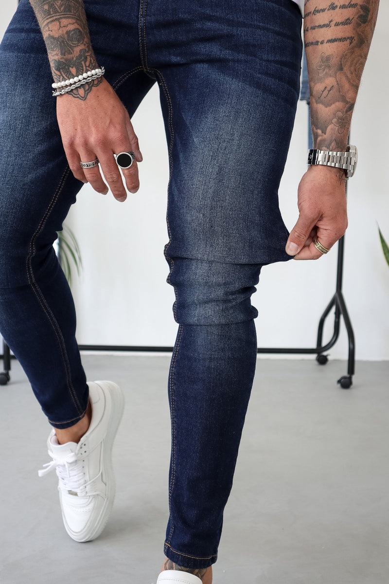 Calça Jeans Masculina Luca Lorenzzo Azul Escuro
