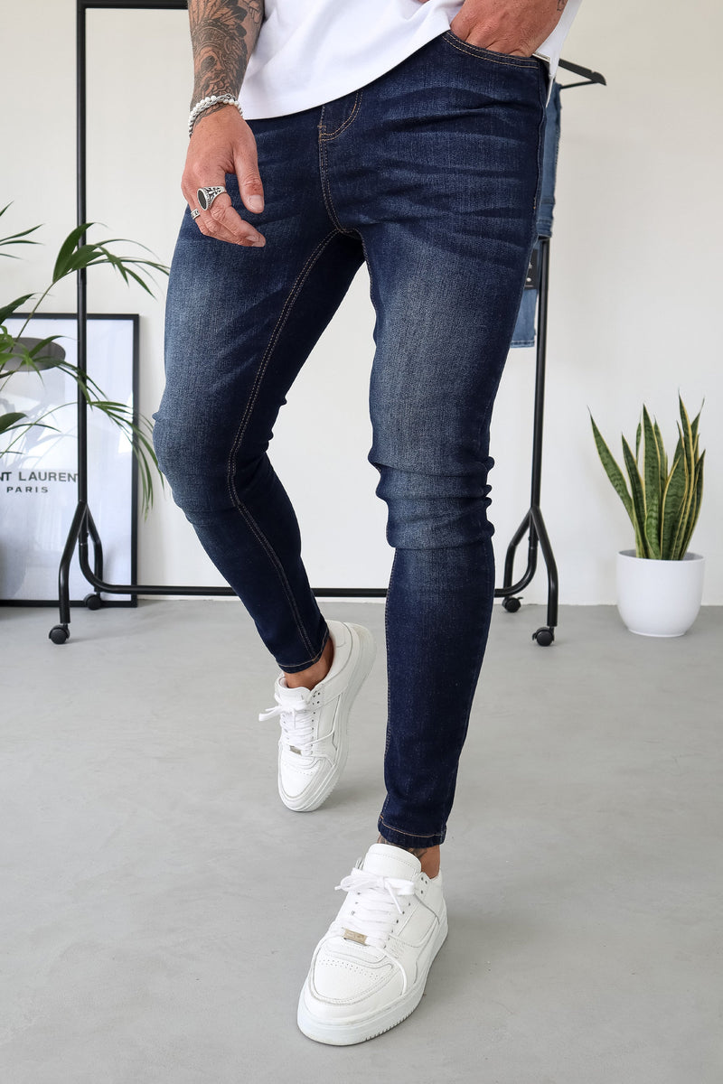 Calça Jeans Masculina Luca Lorenzzo Azul Escuro