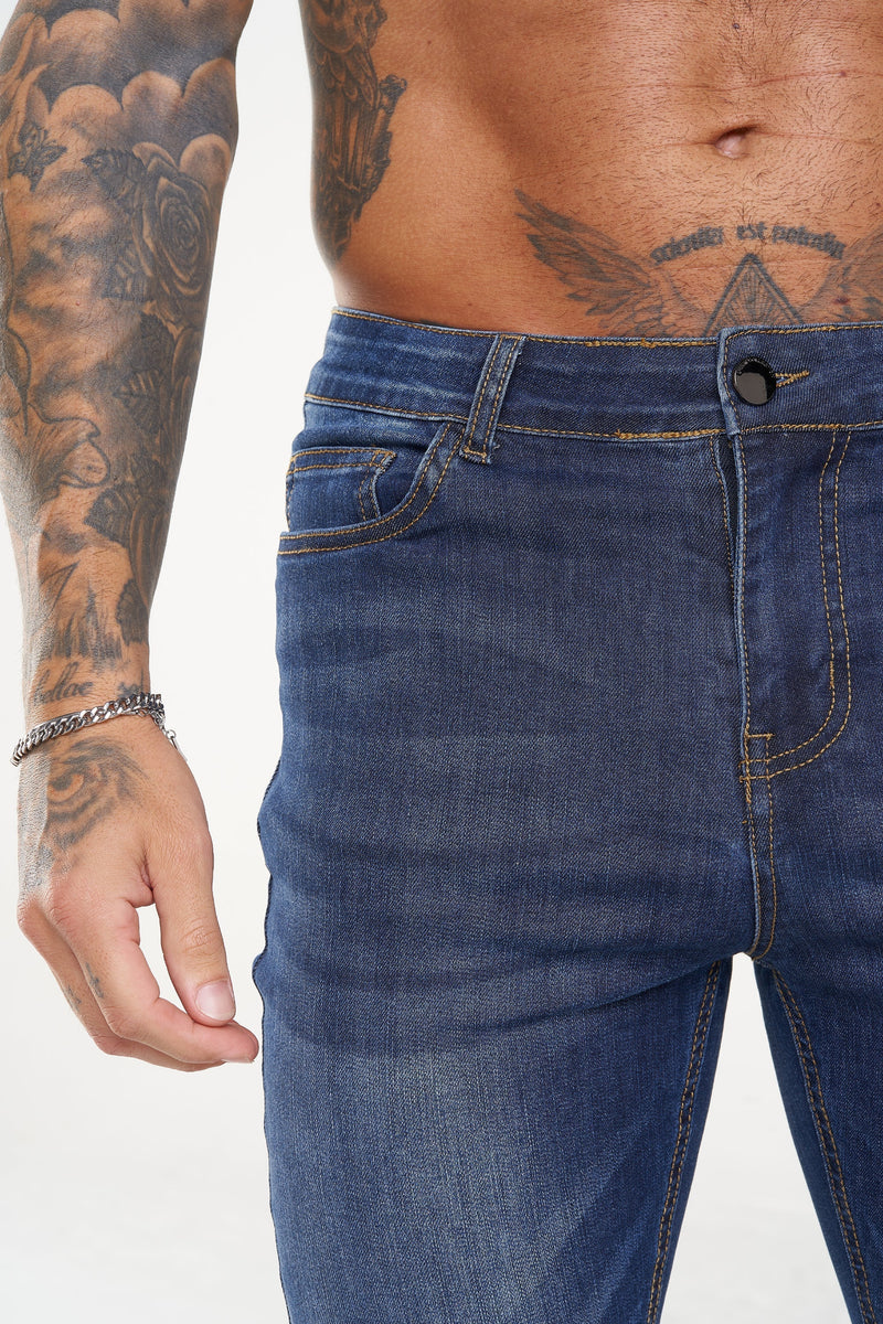 Calça Jeans Masculina Luca Lorenzzo Azul Escuro