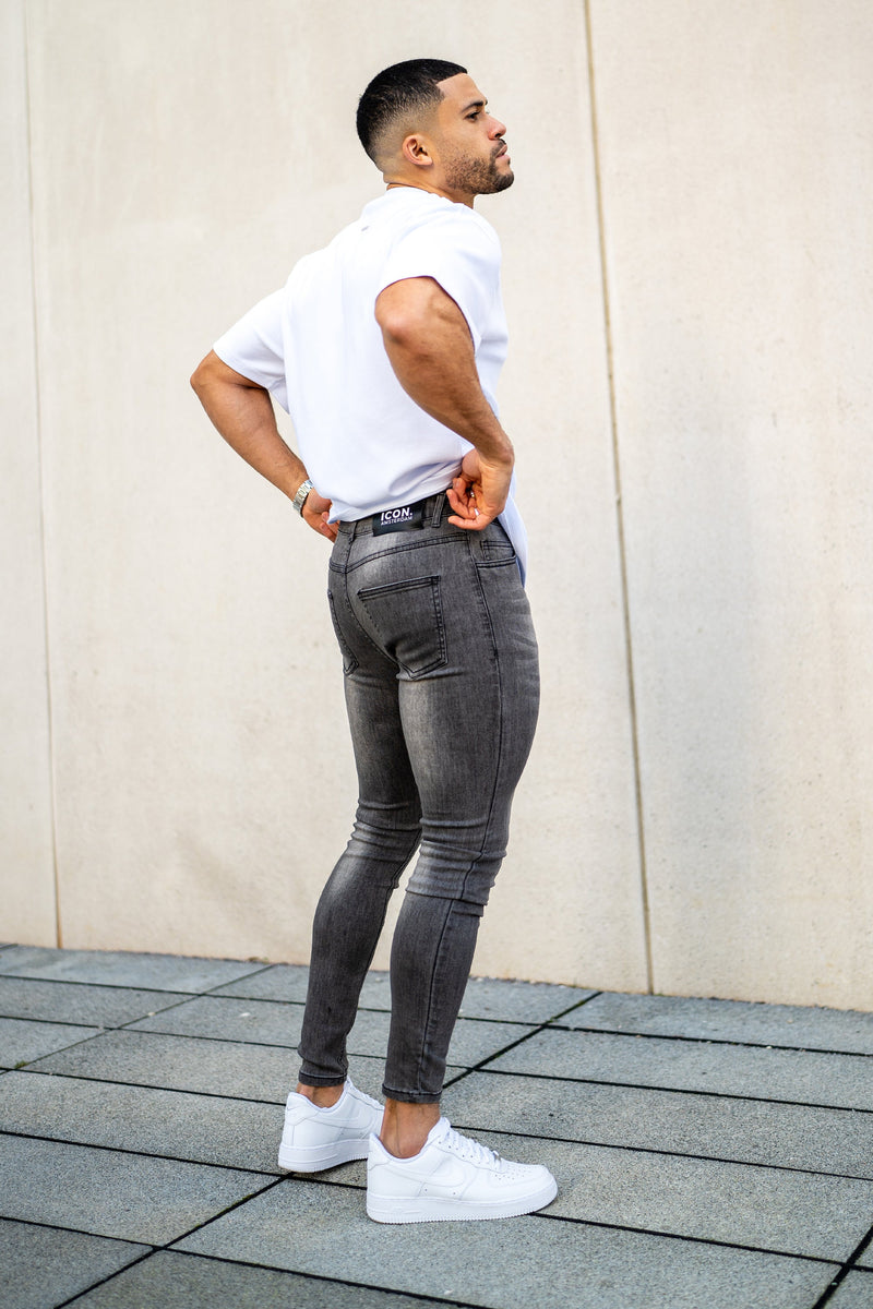 Calça Jeans Masculina Luca Lorenzzo Cinza