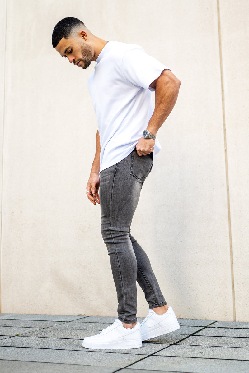 Calça Jeans Masculina Luca Lorenzzo Cinza