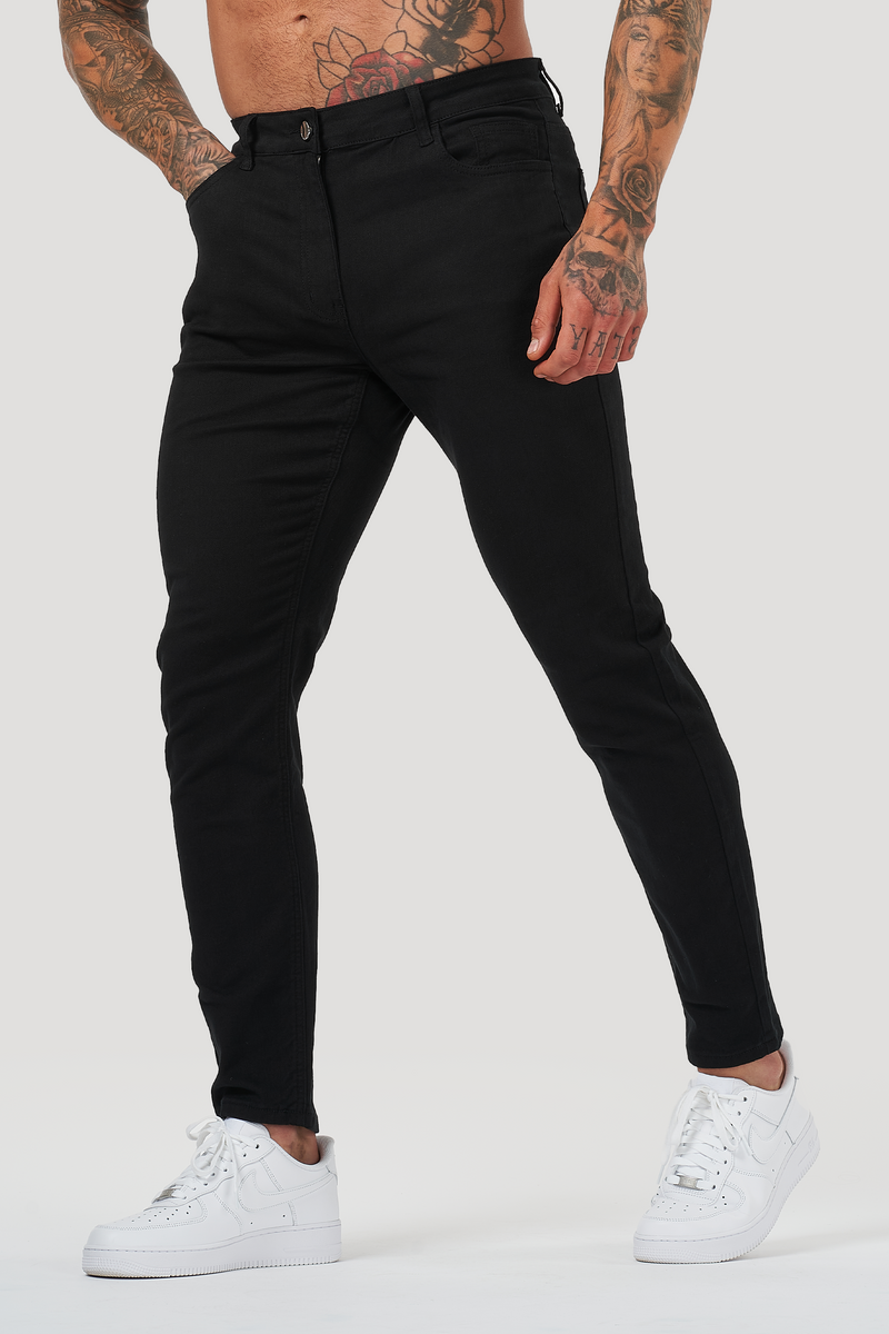 Calça Jeans Masculina Luca Preta