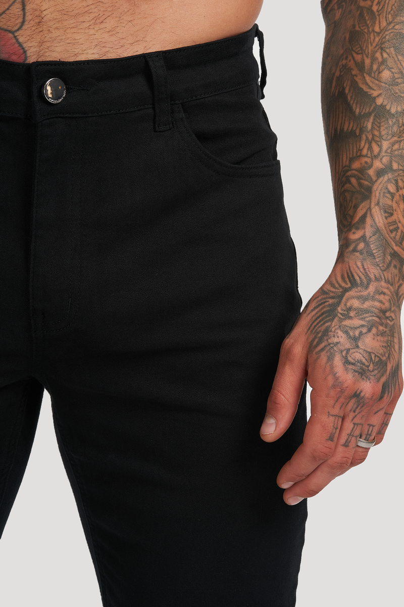Calça Jeans Masculina Luca Preta