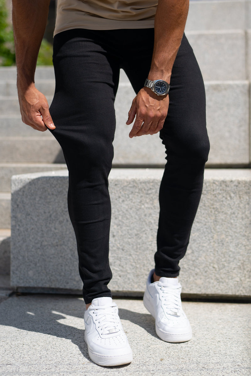 Calça Jeans Masculina Luca Preta
