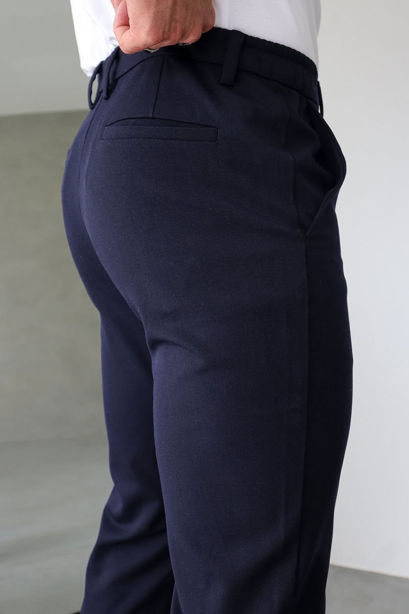 Calça Social Masculina De Santis Azul