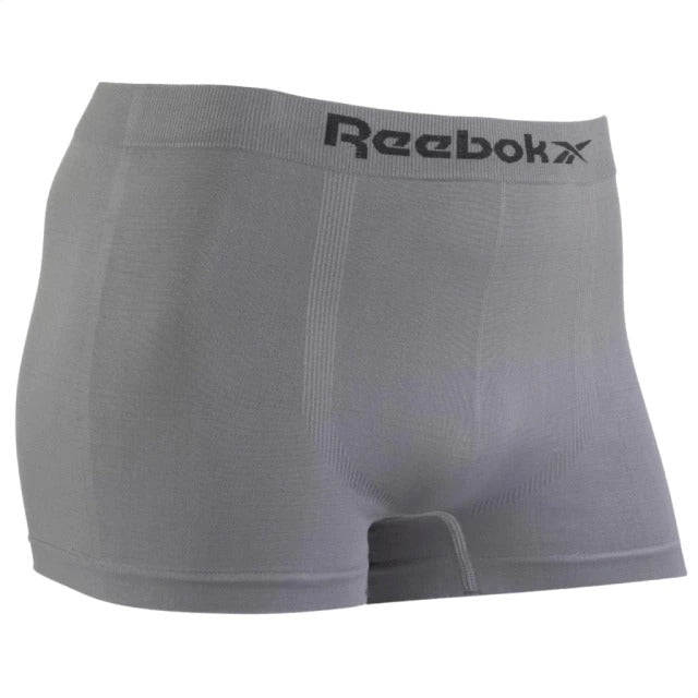 Kit 5 Cuecas Boxer Masculina Reebok Sem Costura Microfibra